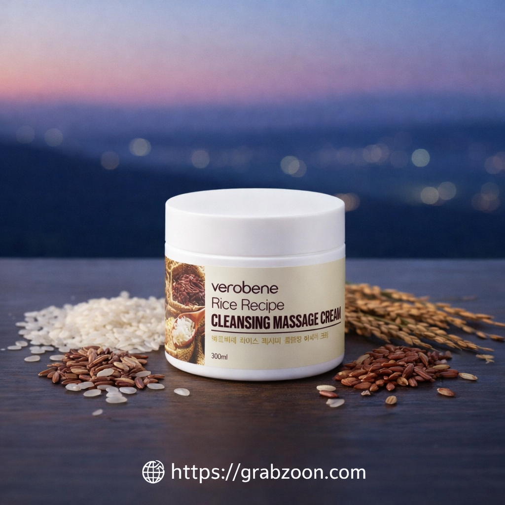 Verobene Rice Recipe Cleansing Massage Cream – 300ml