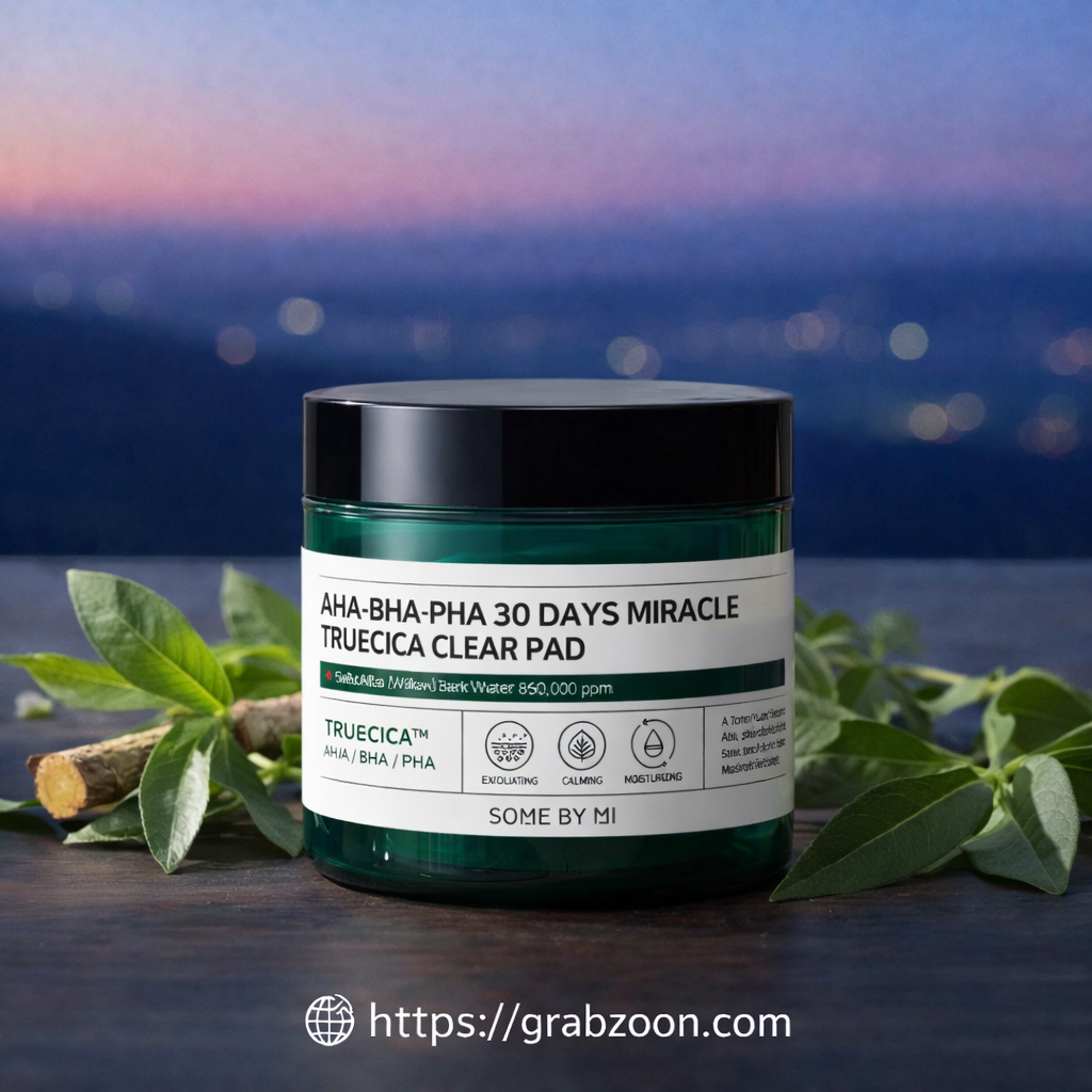 Some By Mi AHA, BHA, PHA 30 Days Miracle Truecica Clear Pad (70ea) – 125ml