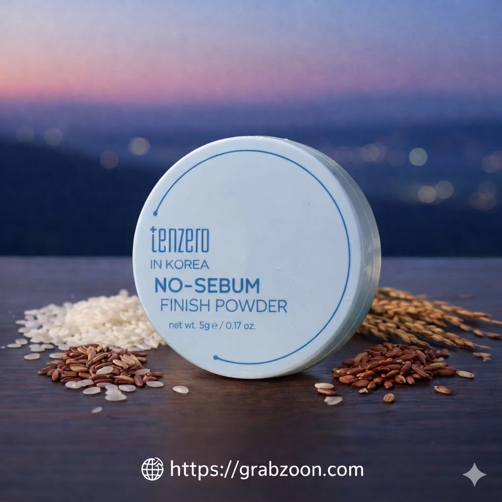 Tenzero No-Sebum Finish Powder – 5g