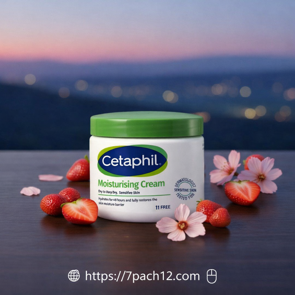Cetaphil Moisturising Cream Dry to Very Dry, Sensitive Skin – 453g (Korean version)
